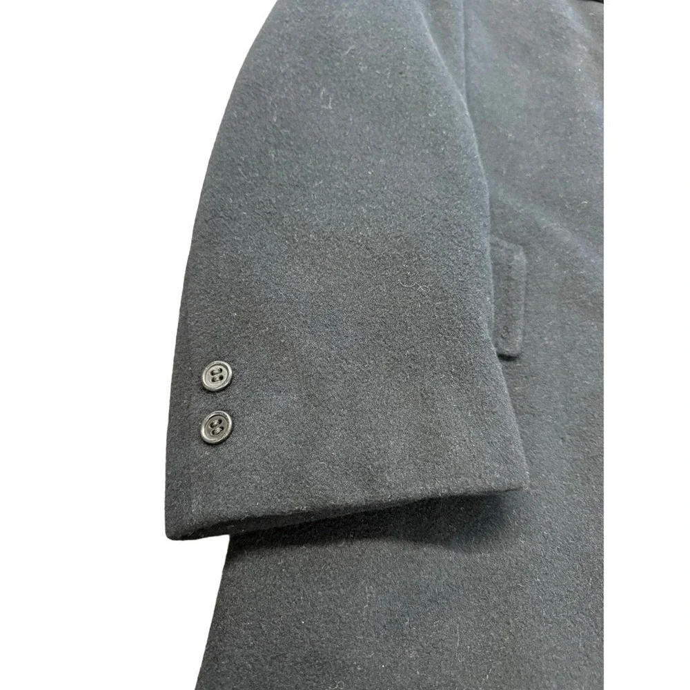 100% PURE MONGOLIAN CASHMERE, Beautiful, Long Trench Coat, Small Spot PLZ READ!!